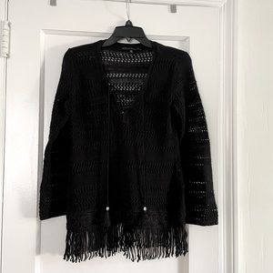 White House Black Market Crochet Sweater